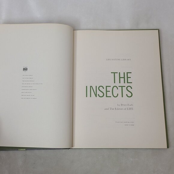 The Insects By Peter Farb Life Nature Library Hardcover 1967 - Picture 3 of 13